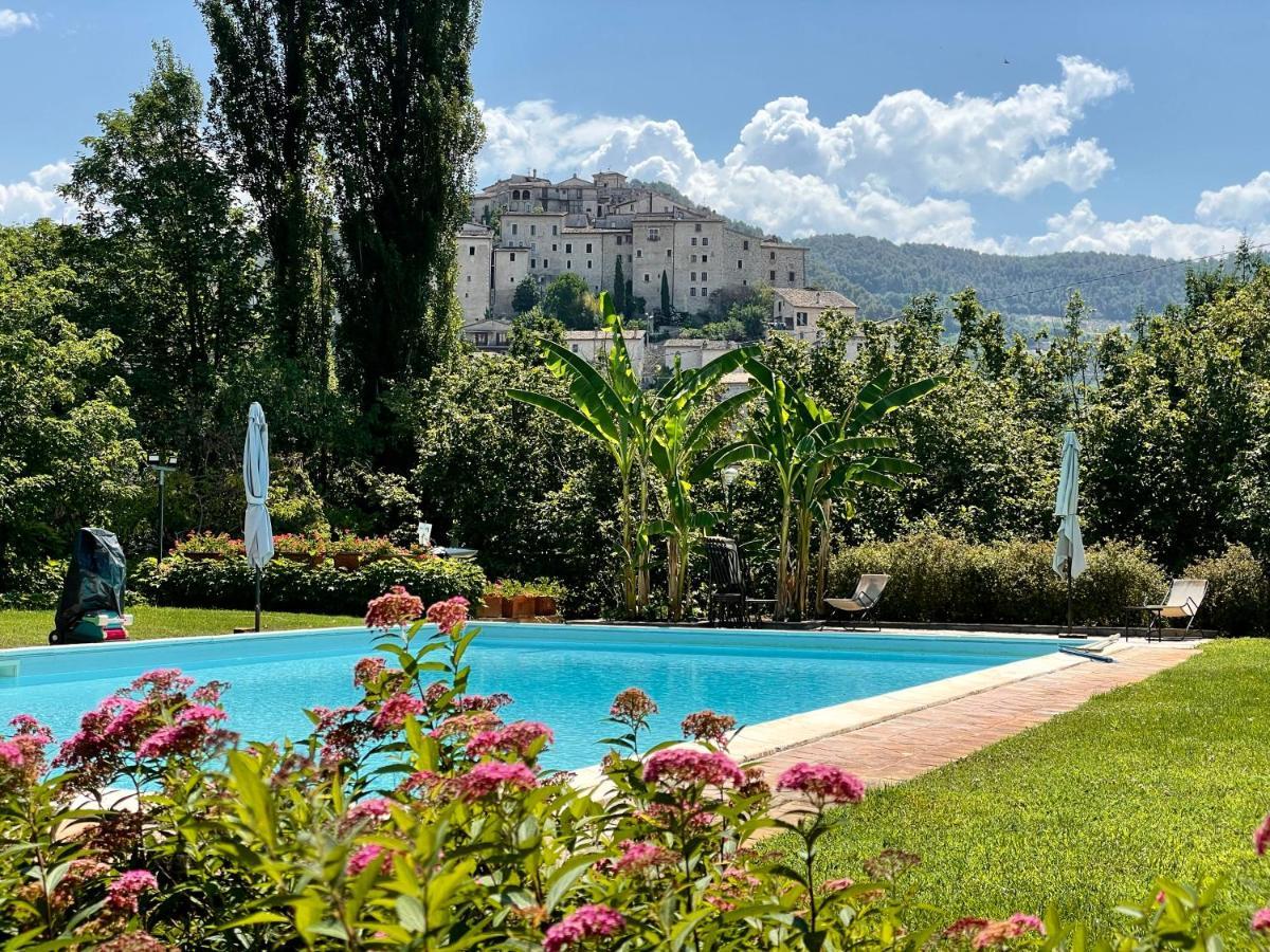 Borgo San Valentino Aparthotel Arrone Bagian luar foto